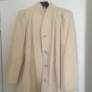 Lg. VINTAGE Britanny Originals Lined Wool Coat